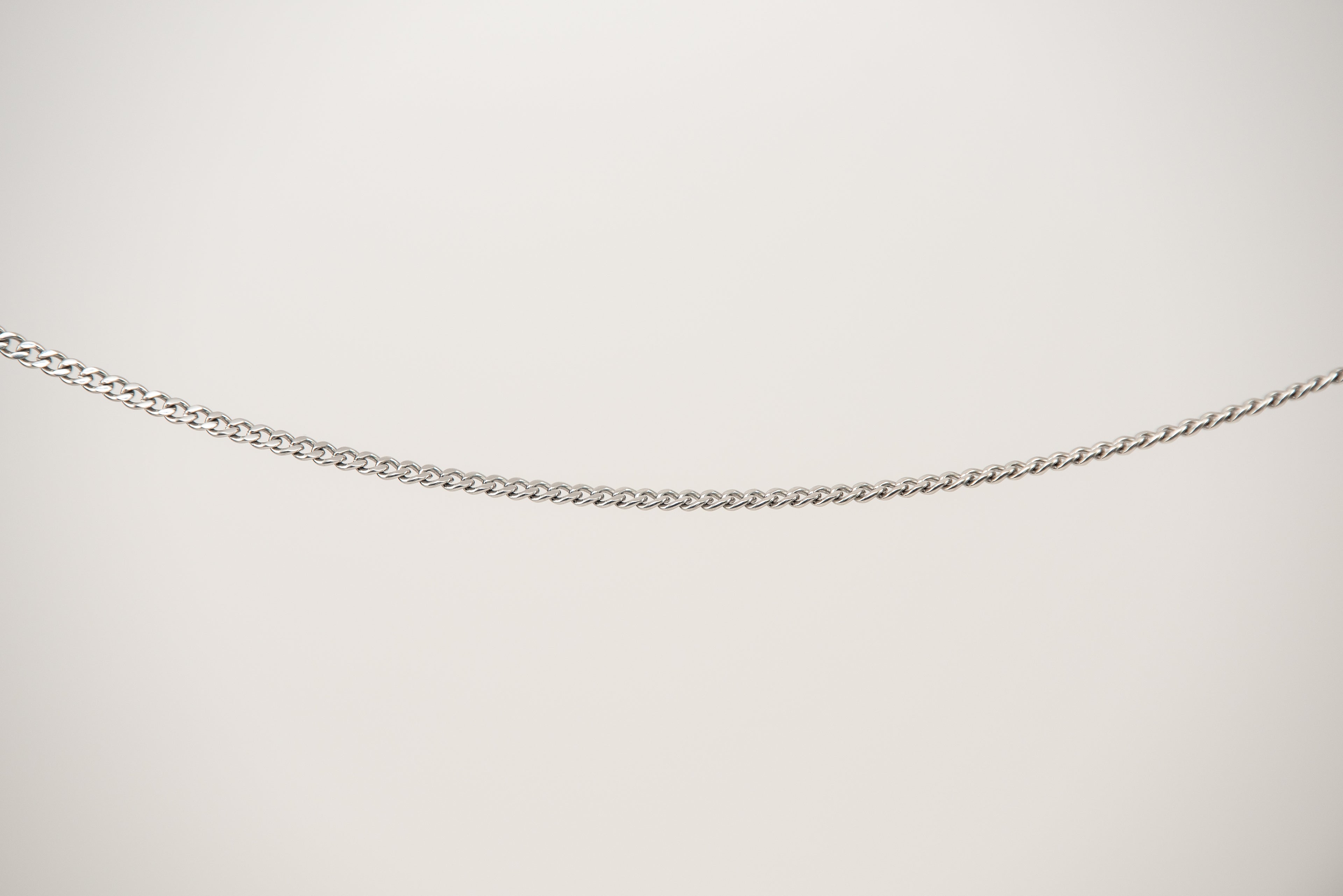 Silver Necklace Chain (Men)