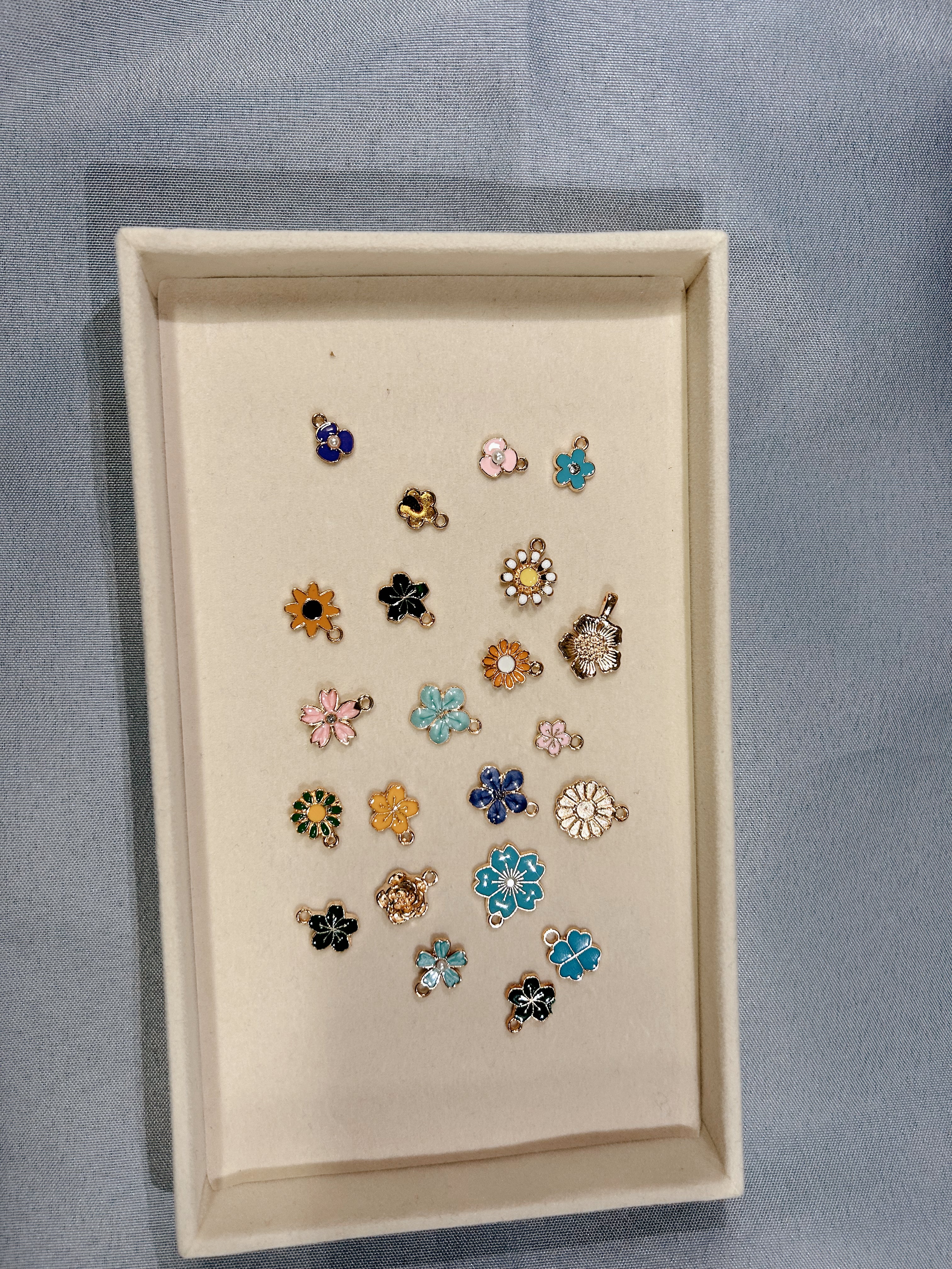 Flower Power Charms